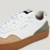 Leather Trainers with Suede Details Leather Trainers with Suede Details