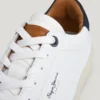 Leather Trainers with Suede Details Leather Trainers with Suede Details