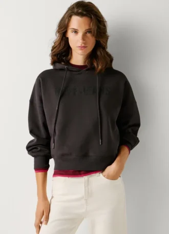 Logo Hoodie with Strass