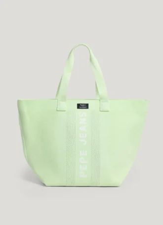 Logo Print Shopper Bag
