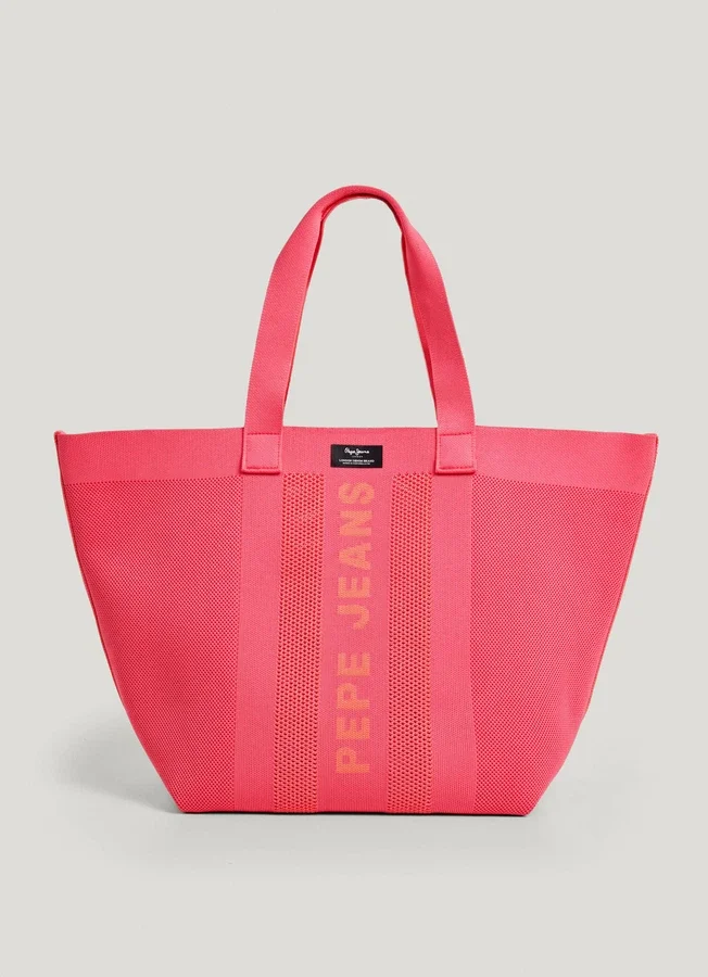 Logo Print Shopper Bag Logo Print Shopper Bag