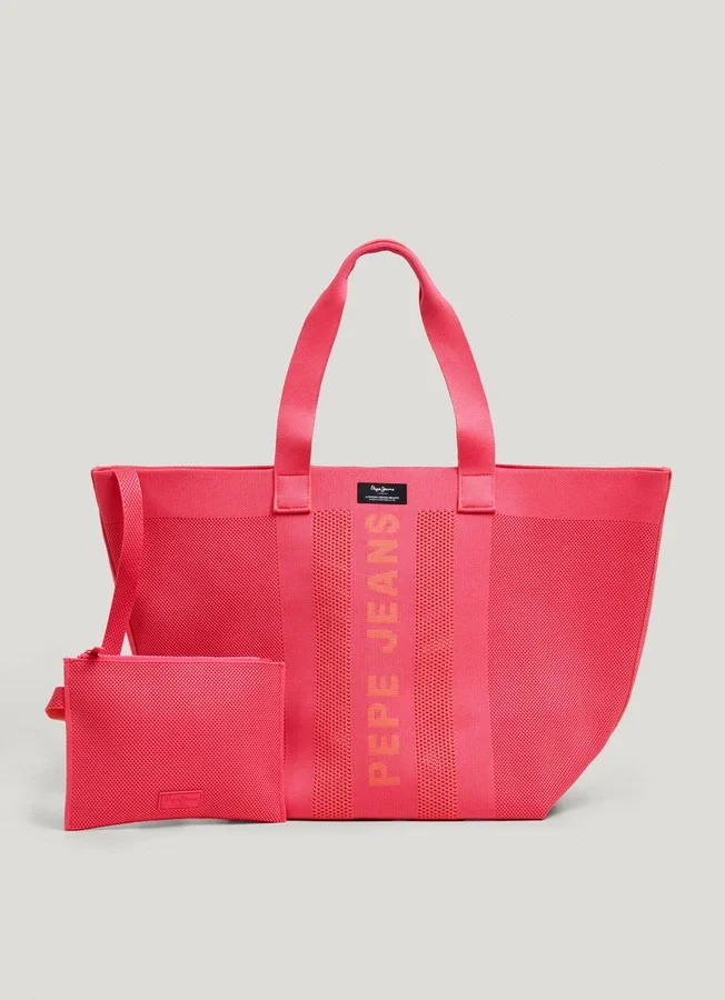 Logo Print Shopper Bag Logo Print Shopper Bag