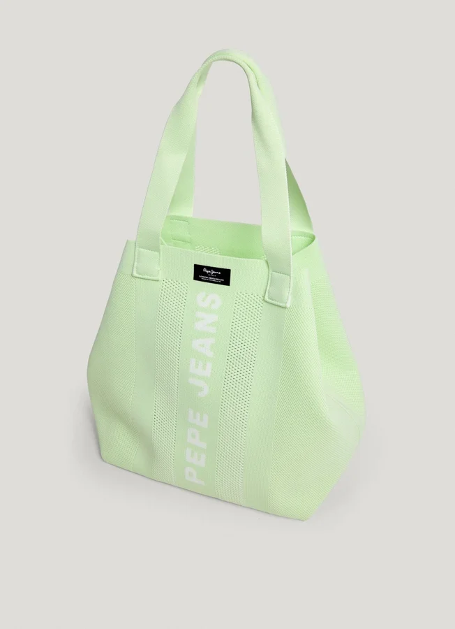 Logo Print Shopper Bag Logo Print Shopper Bag