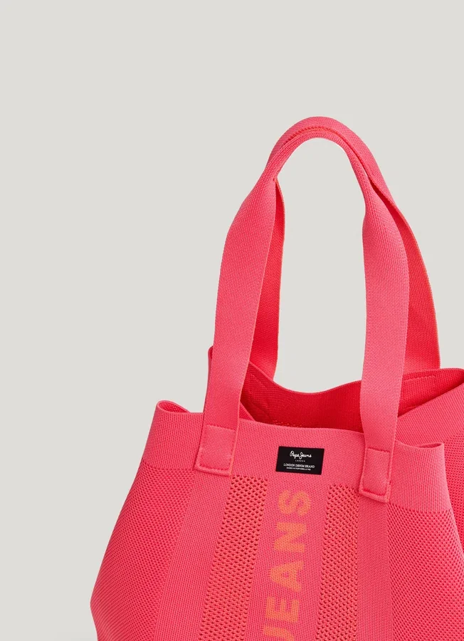 Logo Print Shopper Bag Logo Print Shopper Bag