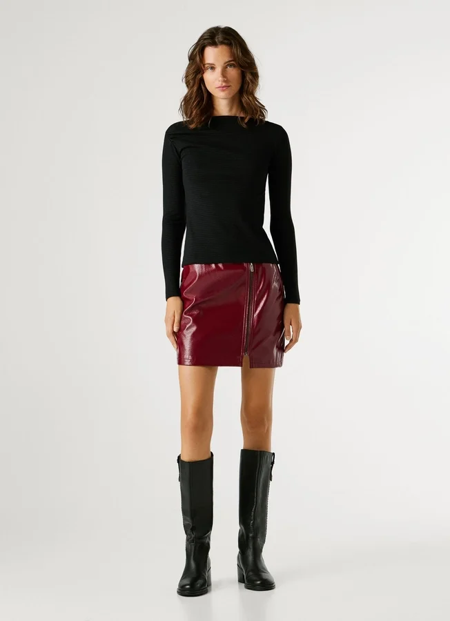 Long Sleeve Ribbed T-Shirt Long Sleeve Ribbed T-Shirt