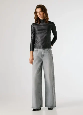 Long Sleeve Ribbed T-Shirt