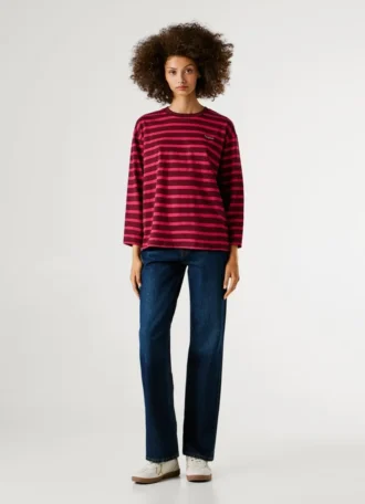 Long Sleeve Striped T-Shirt