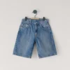 Loose Fit Denim Bermuda Shorts Loose Fit Denim Bermuda Shorts