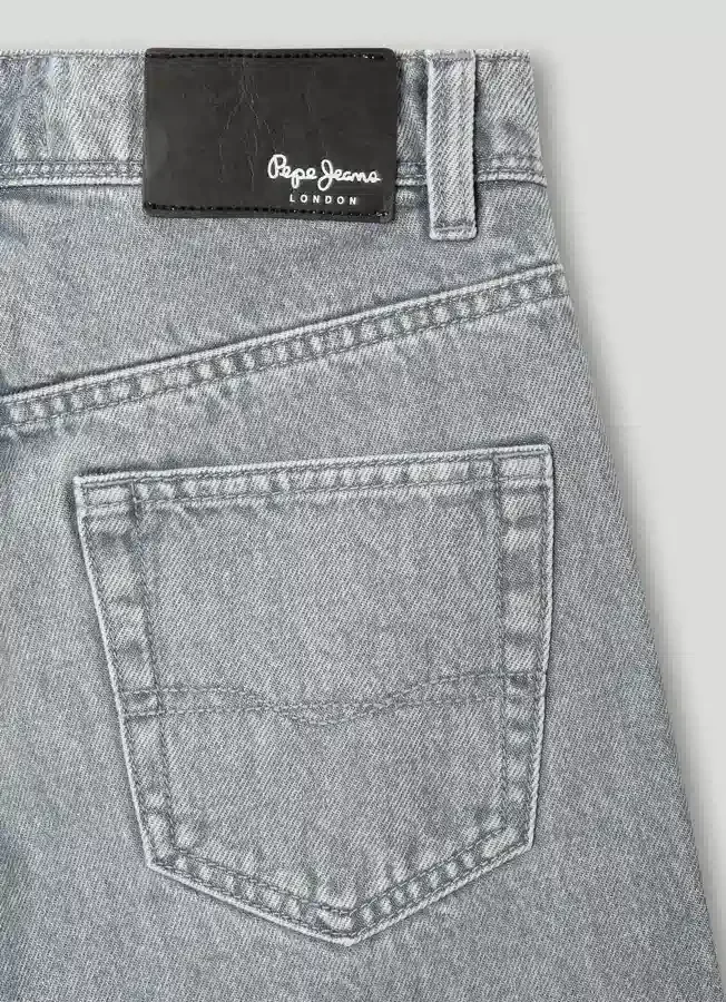 Loose Fit Denim Bermuda Shorts Loose Fit Denim Bermuda Shorts