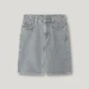 Loose Fit Denim Bermuda Shorts Loose Fit Denim Bermuda Shorts