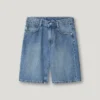 Loose Fit Denim Bermuda Shorts Loose Fit Denim Bermuda Shorts