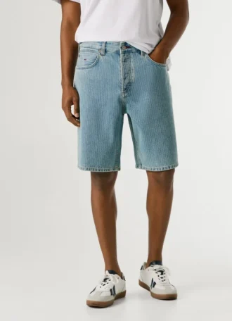 loose fit denim shorts 2 1 330x456 - Loose Fit Denim Shorts