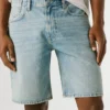 Loose Fit Denim Shorts Loose Fit Denim Shorts