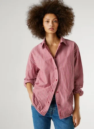 Loose Fit Poplin Shirt