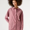 Loose Fit Poplin Shirt
