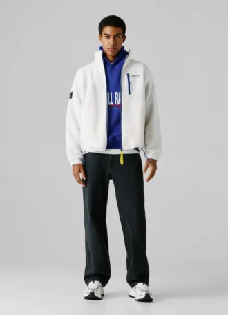 Loose Fit Sports Jacket