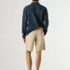 Loose Fit Twill Shorts