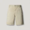 Loose Fit Twill Shorts