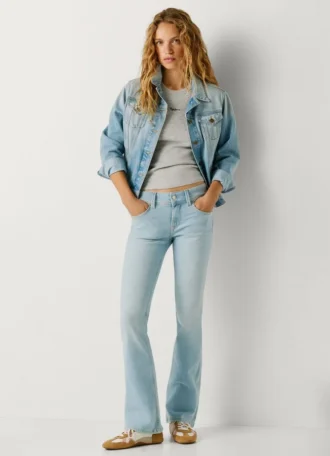Low-Rise Flare Fit Jeans – Pimlico