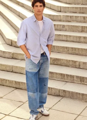 Low-Rise Loose Fit Jeans – Helix