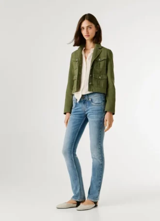 Low-Rise Slim Fit Jeans – Venus