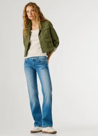 Low-Rise Straight Fit Jeans – Venus