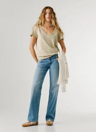 Low-Rise Straight Fit Jeans – Venus