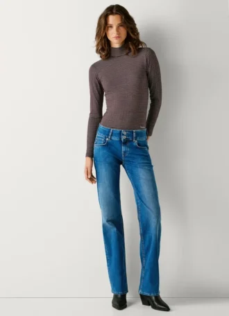 Low-Rise Straight Fit Jeans – Venus