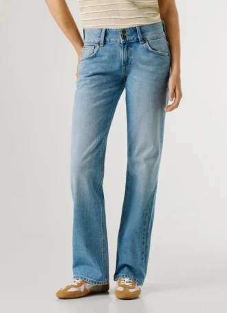 Low-Rise Straight Fit Jeans – Venus