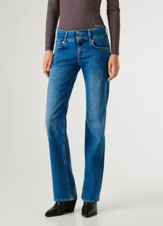 Low-Rise Straight Fit Jeans – Venus