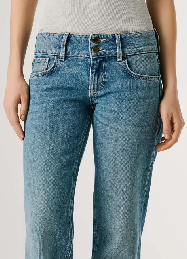 Low-Rise Straight Fit Jeans – Venus Low-Rise Straight Fit Jeans – Venus