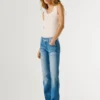Low-Rise Straight Fit Jeans – Venus