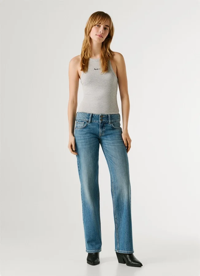 Low-Rise Straight Fit Jeans – Venus Low-Rise Straight Fit Jeans – Venus