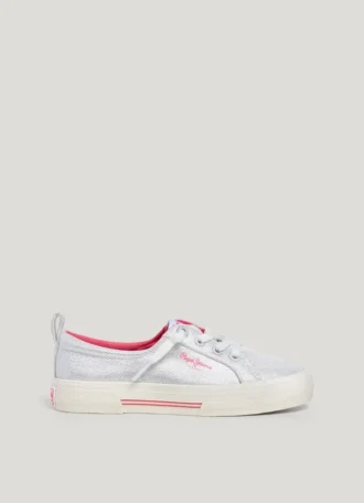Metallic Striped Classic Trainers – Kenton