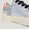 Metallic Trainers with Glitter Details