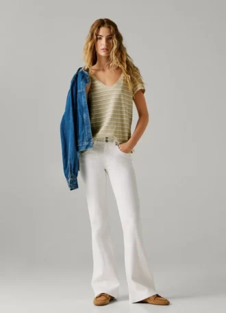 Mid-Rise Flare Fit Jeans – Venus