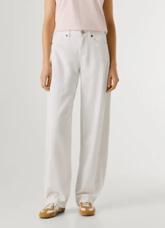 Mid-Rise Loose Fit Jeans