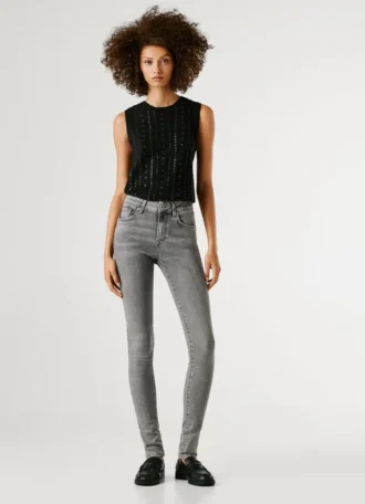 Mid-Rise Skinny Fit Jeans – Regent