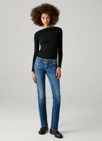 Mid-Rise Slim Fit Jeans – Iconic Gen