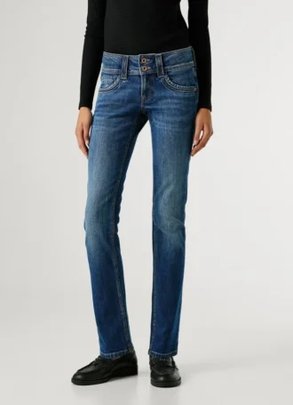 Mid-Rise Slim Fit Jeans – Iconic Gen