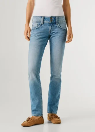 Mid-Rise Slim Fit Jeans – Iconic Gen