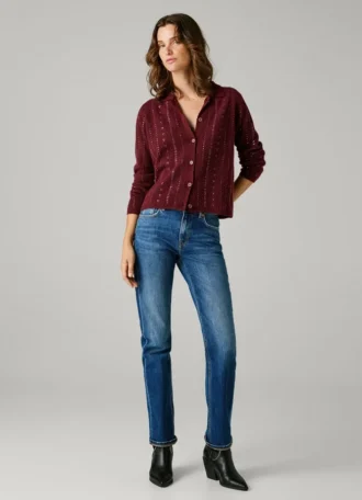 Mid-Rise Straight Fit Jeans – Mary