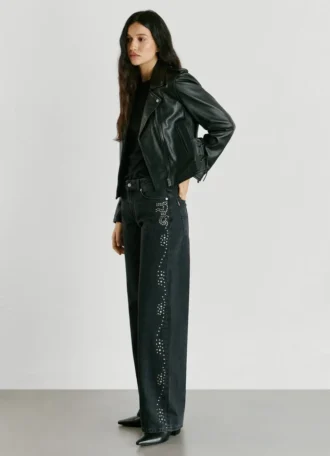 Mid-Rise Wide Fit Jeans – Lina