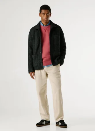 Overshirt in Wool Blend