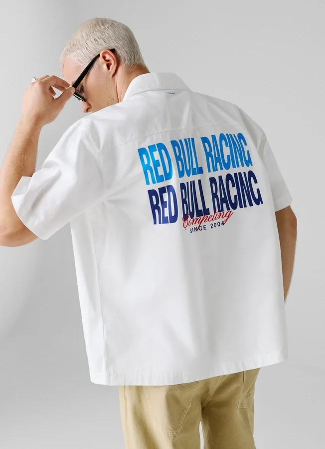 Oversized Fit Twill Shirt Oversized Fit Twill Shirt