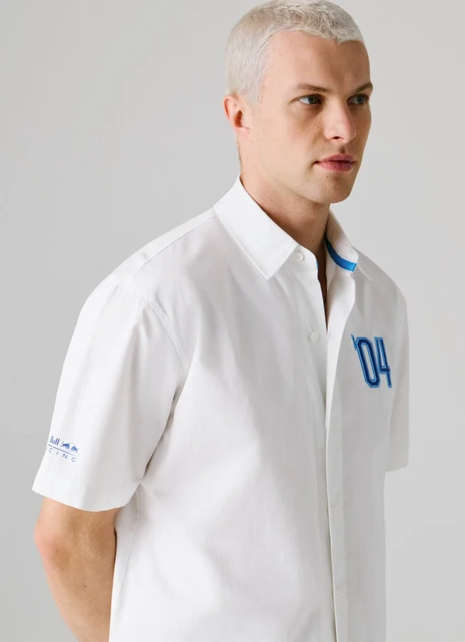 Oversized Fit Twill Shirt Oversized Fit Twill Shirt