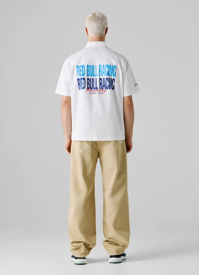 Oversized Fit Twill Shirt Oversized Fit Twill Shirt