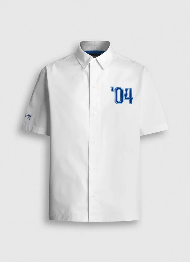 Oversized Fit Twill Shirt Oversized Fit Twill Shirt