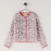 Padded Jacket with Floral Print Padded Jacket with Floral Print