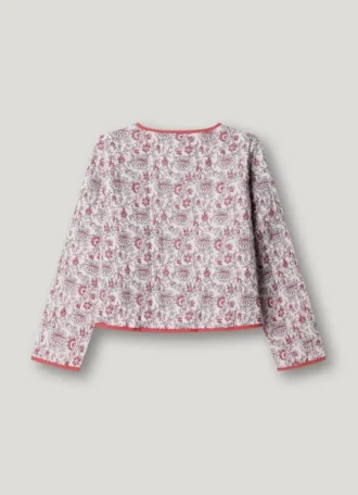 Padded Jacket with Floral Print Padded Jacket with Floral Print